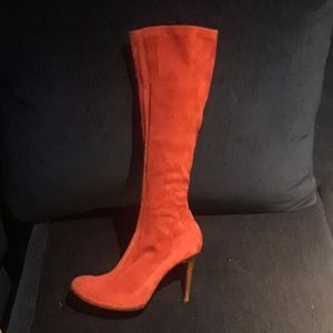 CHRISTIAN LOUBOUTIN SZ 39 SUEDE PULL ON BOOTS